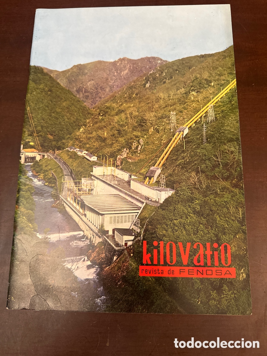 Coleccionismo de revistas y peri&oacute;dicos: KILOVATIO REVISTA DE FENOSA N&deg; 11 LA CORU&Ntilde;A JUNIO 1966