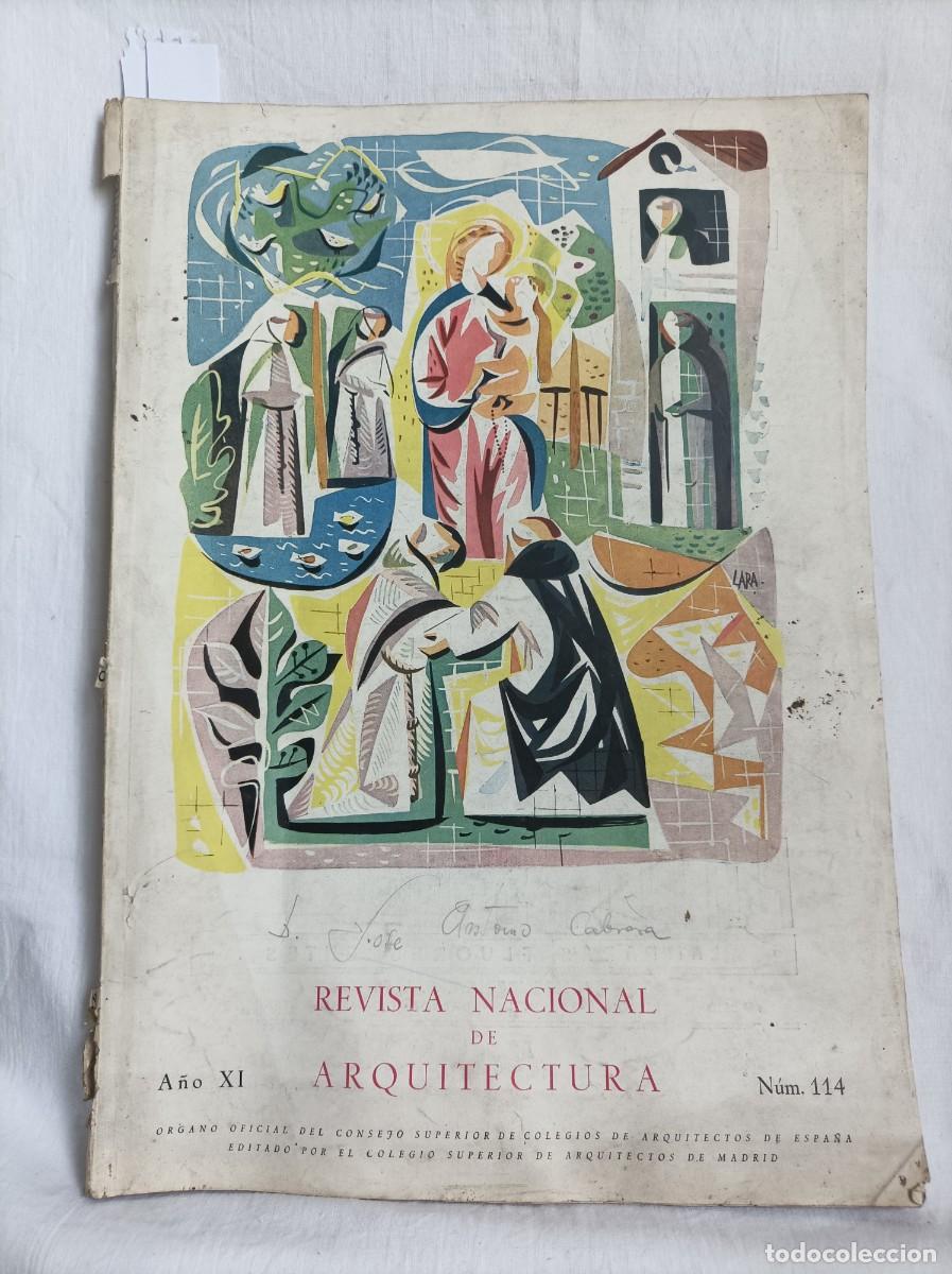 Sammeln von Zeitschriften und Zeitungen: REVISTA NACIONAL DE ARQUITECTURA. A&ntilde;o XI. Num 114. DALI. Arte Sacro Misional Vaticano