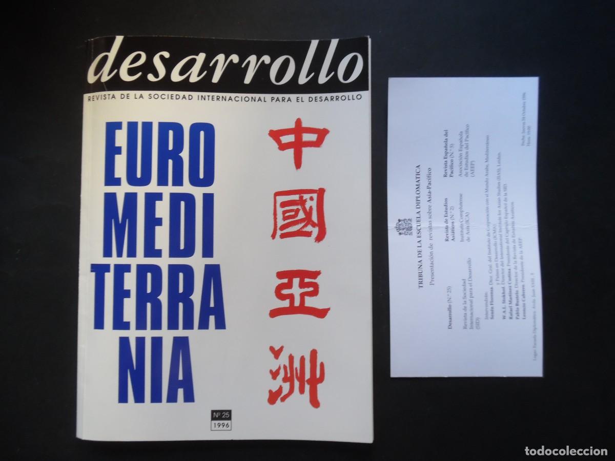 Coleccionismo de revistas y peri&oacute;dicos: Desarrollo. Revista de la Sociedad Internacional para el desarrollo, Euromediterrania, n&ordm; 25, 1996