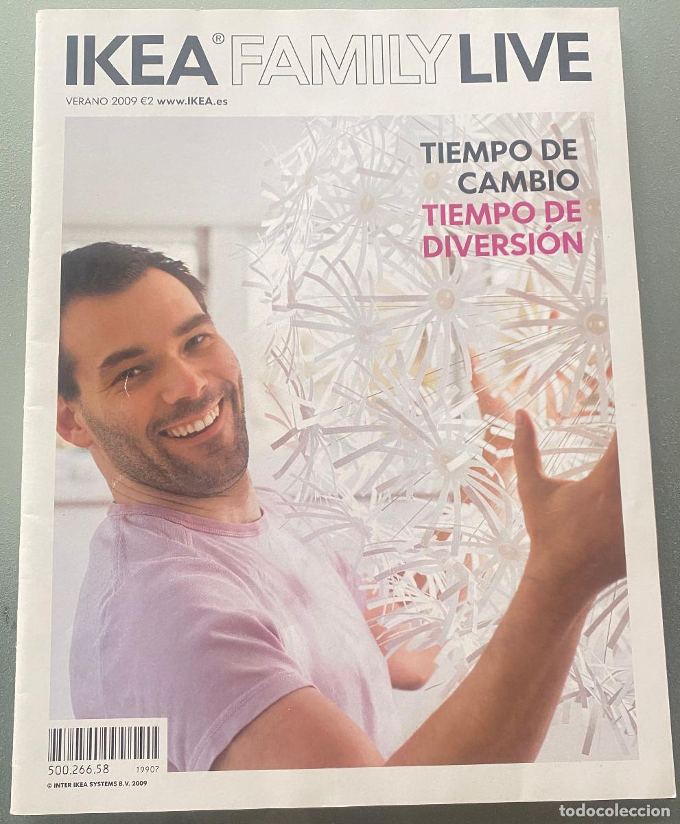 Collectionnisme de Revues et Journaux: Revista 'IKEA Family Live'. Verano 2009. Muebles y decoraci&oacute;n. Buen estado.