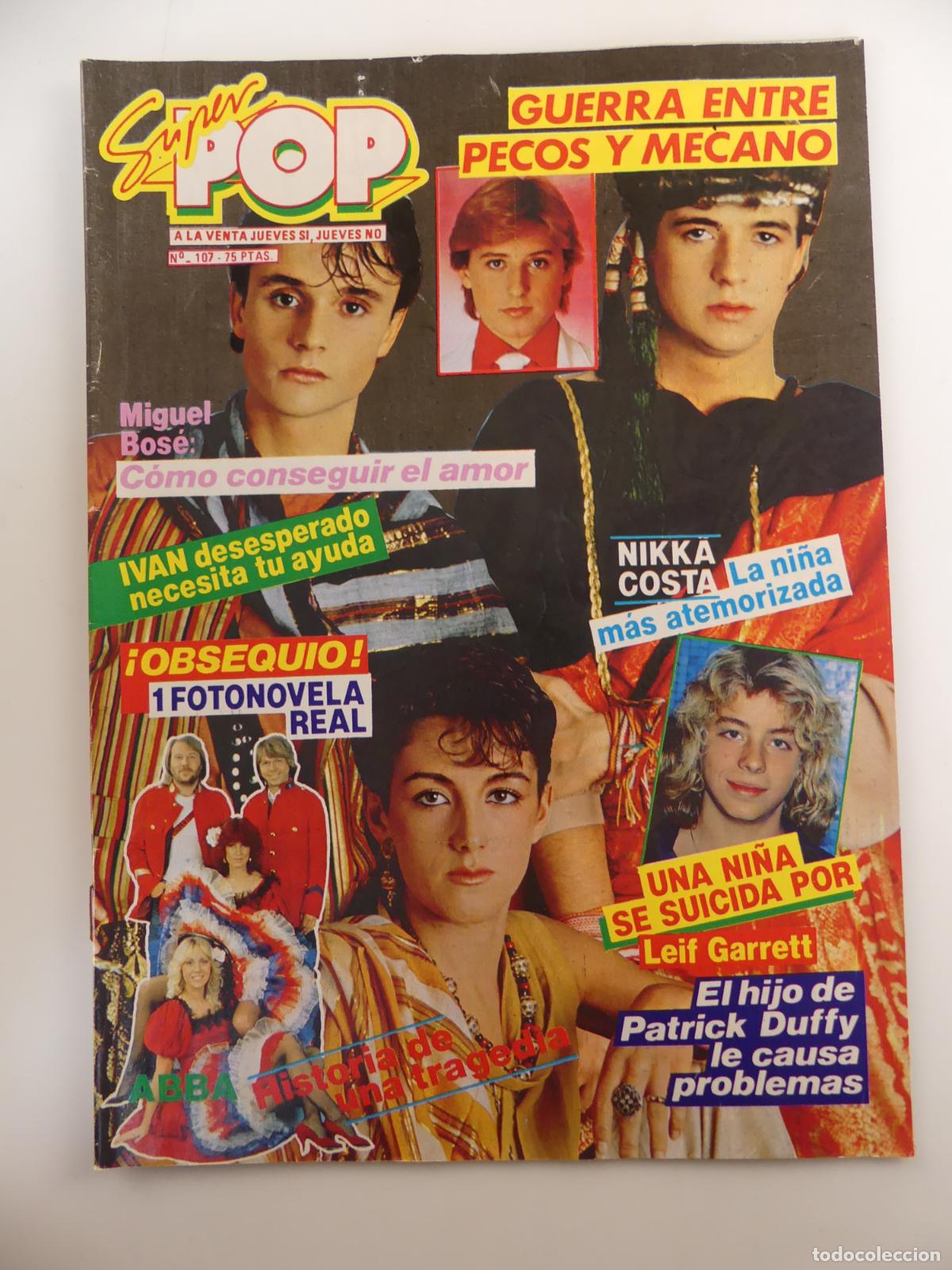Coleccionismo de revistas y peri&oacute;dicos: REVISTA SUPER POP NUMERO 107