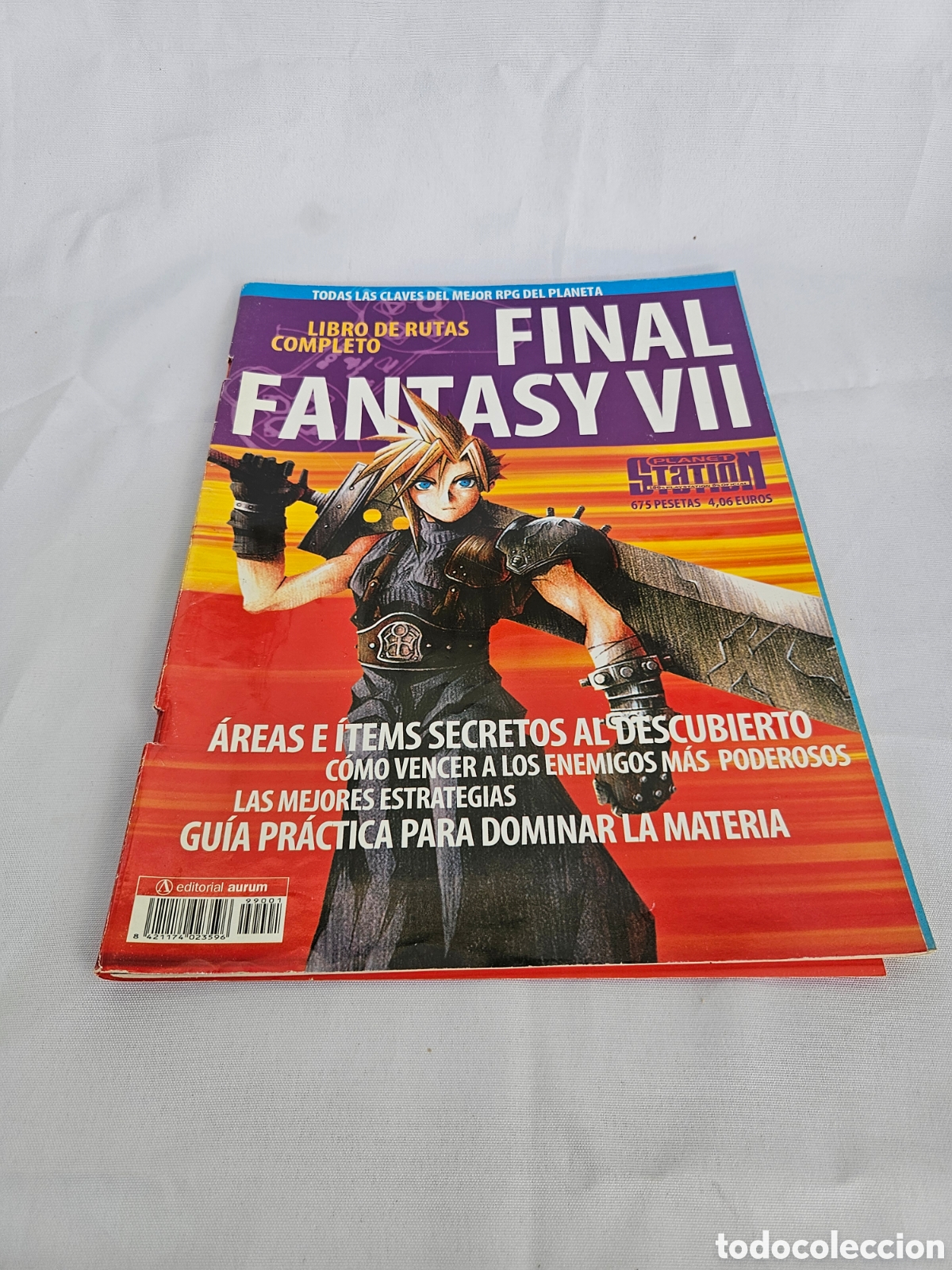 Coleccionismo de revistas y peri&oacute;dicos: LIBRO DE RUTAS COMPLETO . FINAL FANTASY VII. PLANET STATION. EDITORIAL AURUM