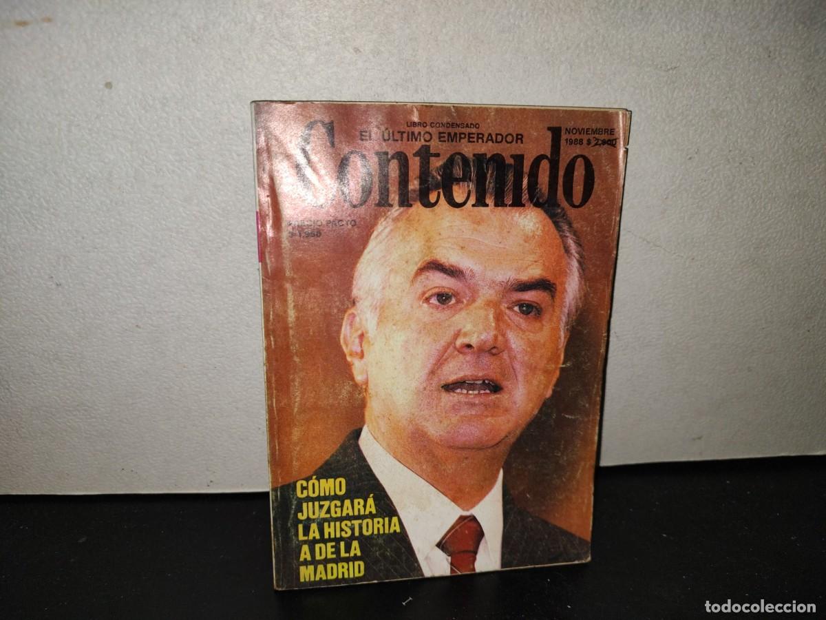 Coleccionismo de revistas y peri&oacute;dicos: 201- Contenido. C&oacute;mo Juzgar La Historia De La Madrid - Noviembre. 1988