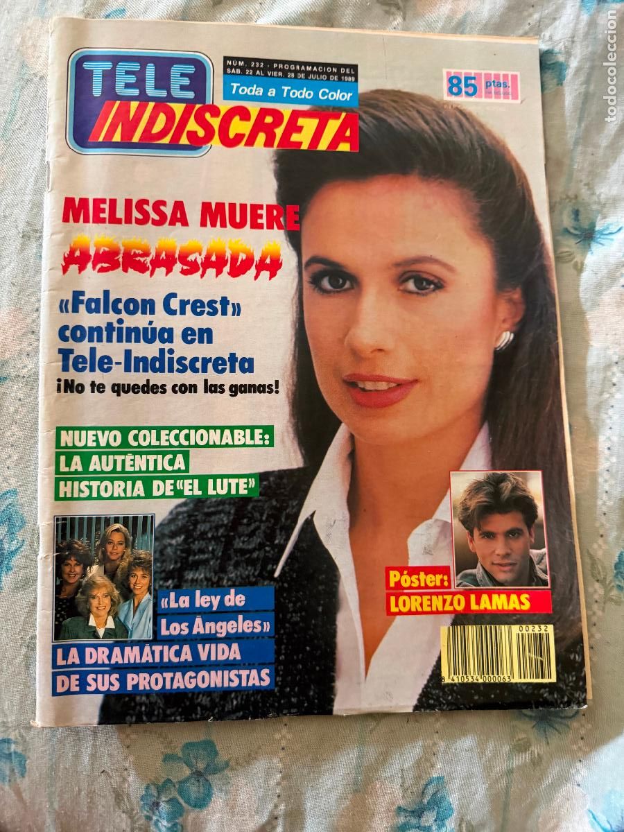 Coleccionismo de revistas y peri&oacute;dicos: Revista tele indiscreta ,n 232 del 1989