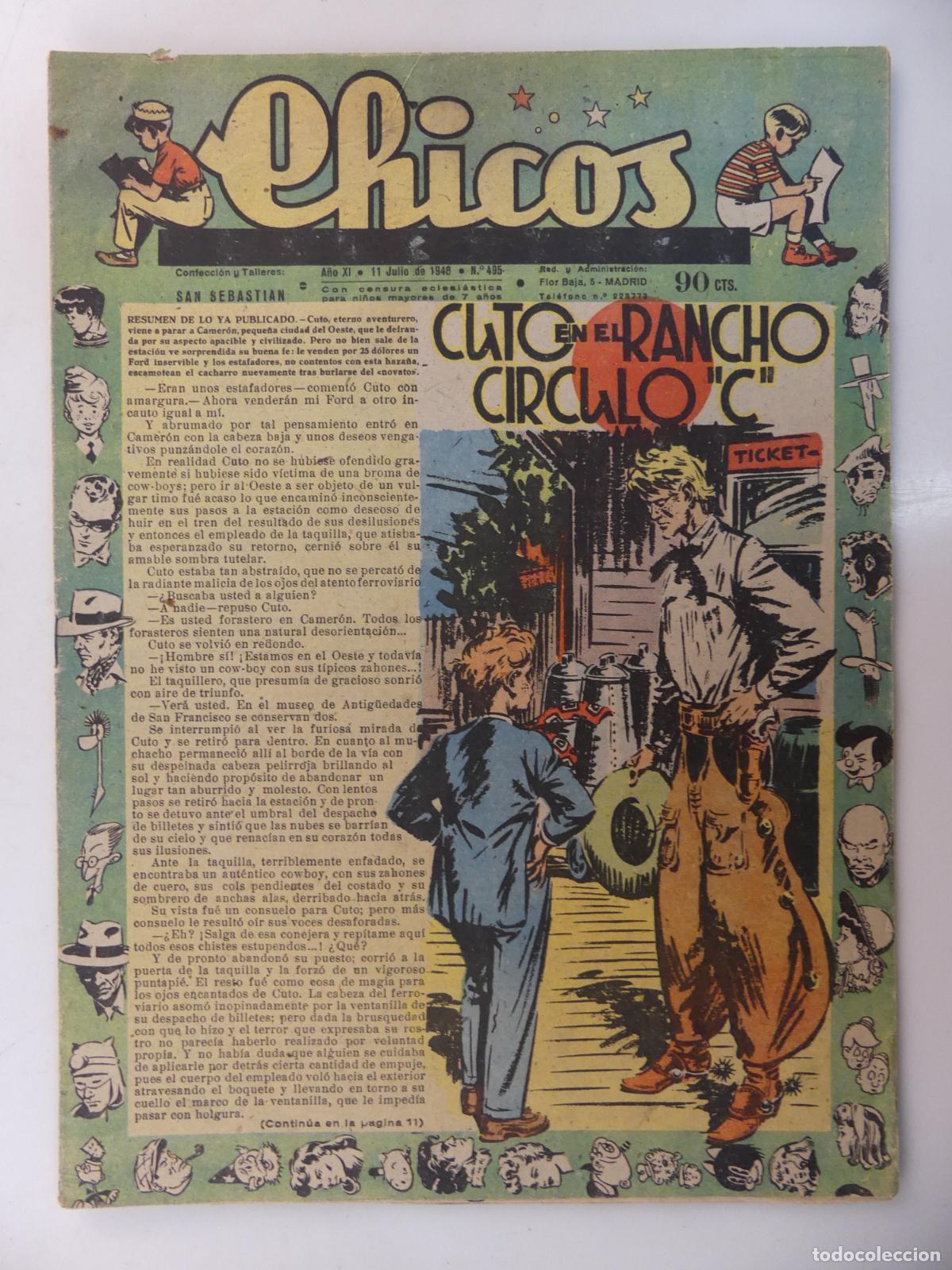 Collection Magazines and Newspapers: REVISTA CHICOS NUMERO 495 -- REF: 90