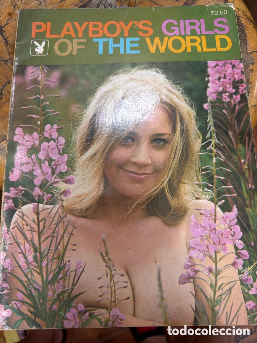 Coleccionismo de revistas y peri&oacute;dicos: Playboy&rsquo;s girls of the world.a&ntilde;o 1971.more than 300 photographs al in full color of the girls of.