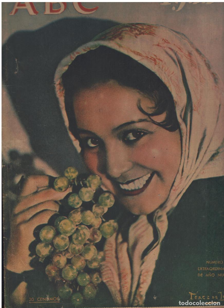 Coleccionismo de revistas y peri&oacute;dicos: ABC 1/Ene/1935 n&ordm; extraordinario repasa los acontecimientos del a&ntilde;o 34.Interesantisimo