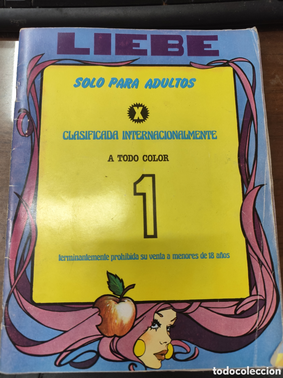 Coleccionismo de revistas y peri&oacute;dicos: Revista Erotica/Porno Liebe n.1. a&ntilde;o 1980