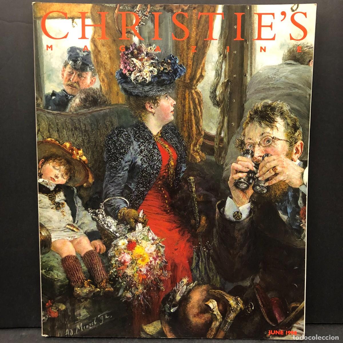 Coleccionismo de revistas y peri&oacute;dicos: CHRISTIE'S MAGAZINE - JUNE 1998 - REVISTA DE CASA DE SUBASTAS ARTE / 1602