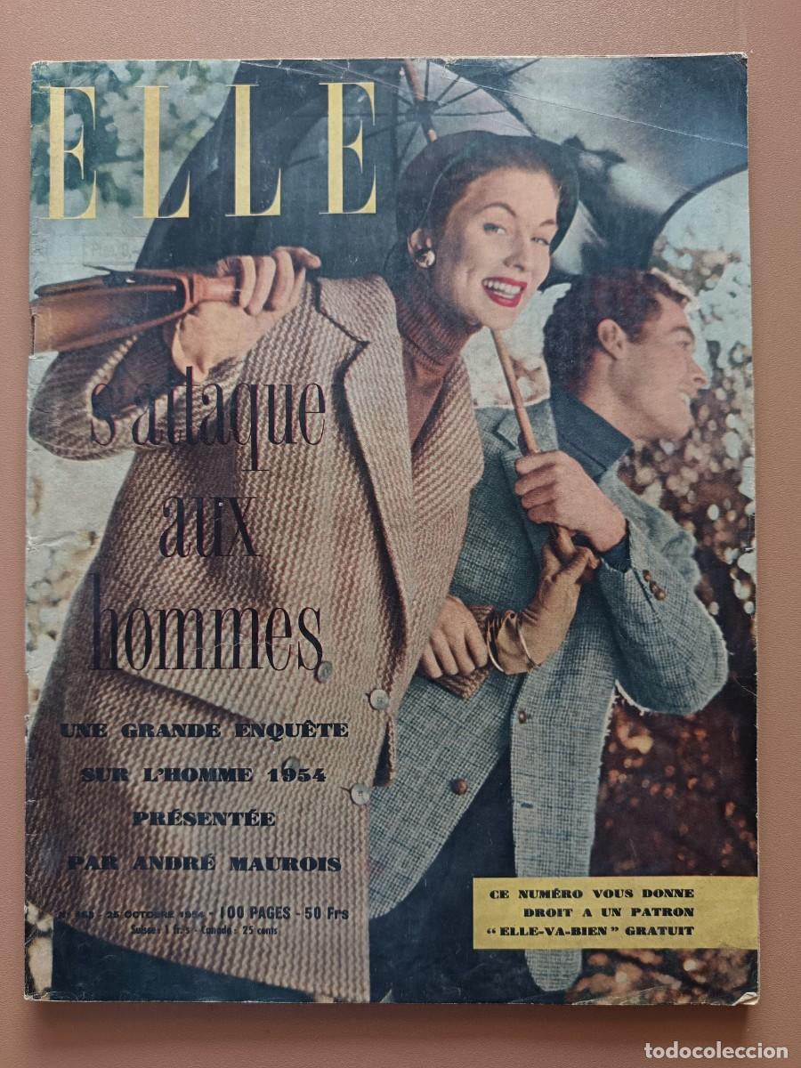 Coleccionismo de revistas y peri&oacute;dicos: ELLE - N&Uacute;MERO 463 - 1954