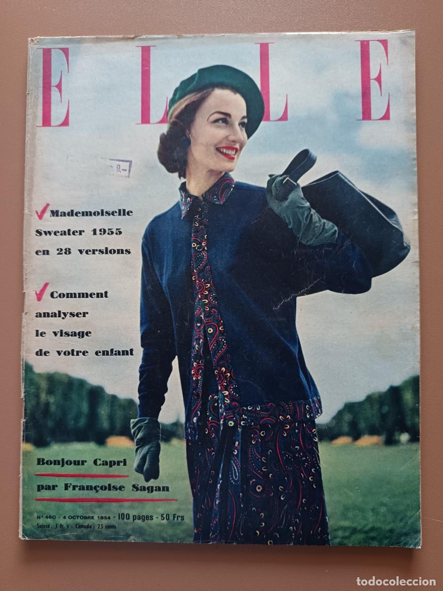 Coleccionismo de revistas y peri&oacute;dicos: ELLE - N&Uacute;MERO 460 - 1954