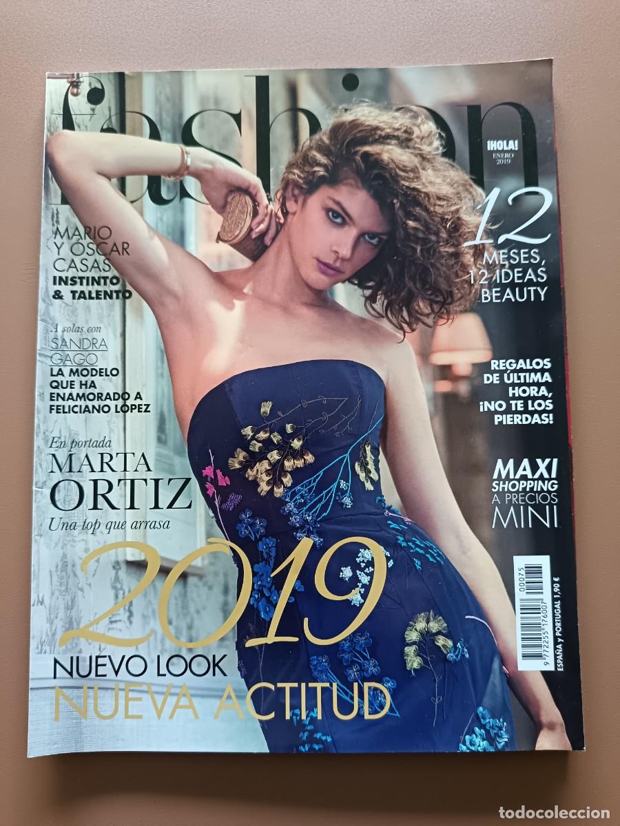 Coleccionismo de revistas y peri&oacute;dicos: FASHION - HOLA- 2019