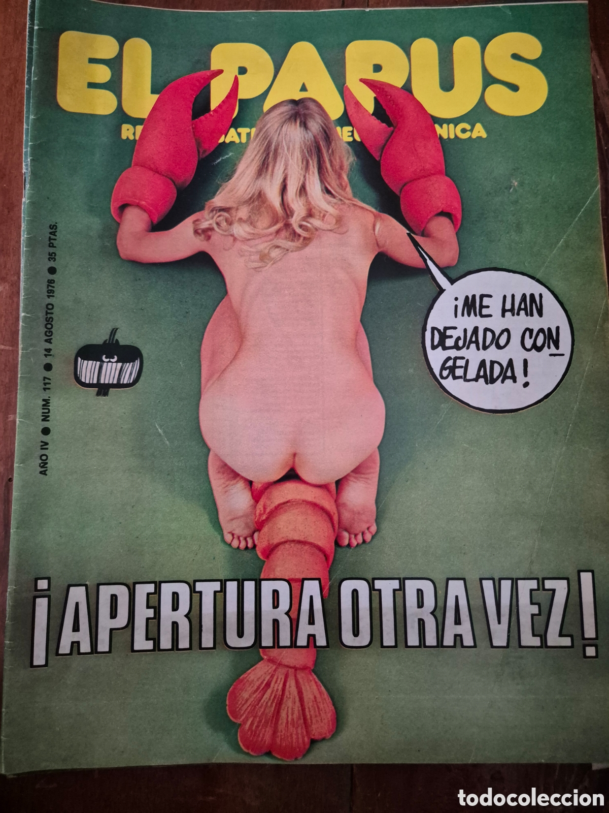 Coleccionismo de revistas y peri&oacute;dicos: EL PAPUS 7 REVISTAS DE 1976 ,90 107 108 113 115 116 117
