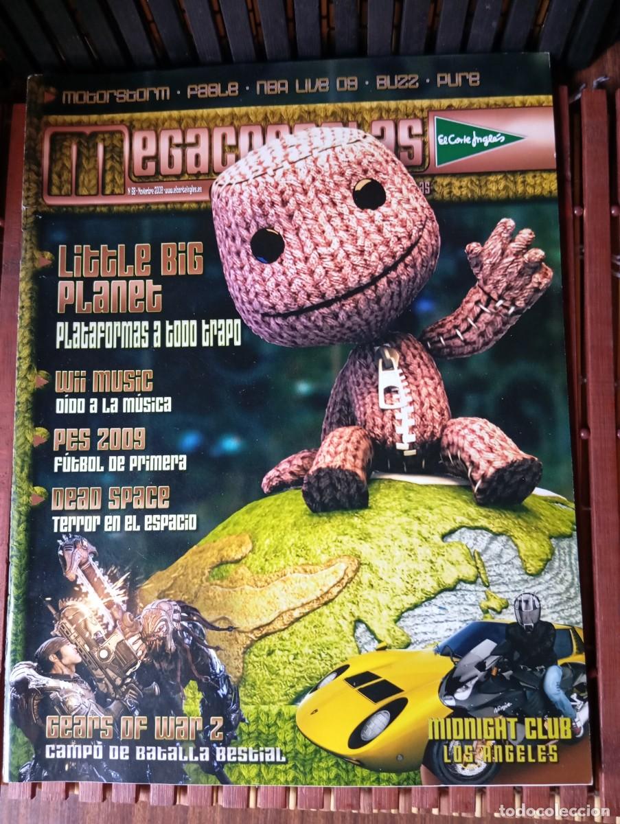 Coleccionismo de revistas y peri&oacute;dicos: Revista Megaconsolas No68 Nov 2008 El Corte Ingl&eacute;s