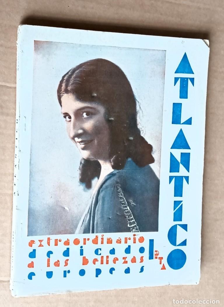 Coleccionismo de revistas y peri&oacute;dicos: ATLANTICO - Extraordinario dedicado a la bellezas europeas -16 de febrero de 1930