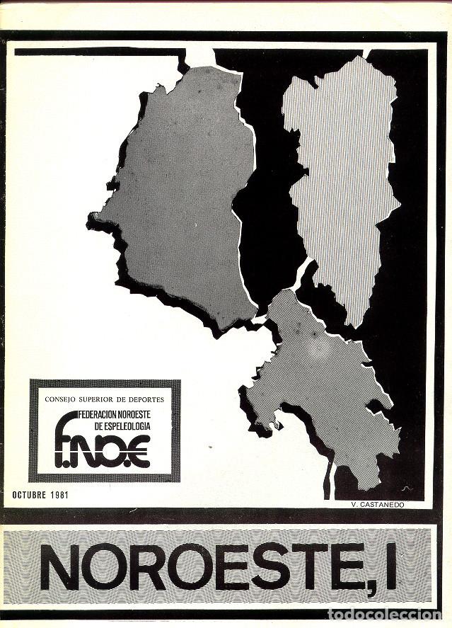 Coleccionismo de revistas y peri&oacute;dicos: REVISTA NOROESTE N&ordm; 1 - 1981 - ESPELEOLOGIA