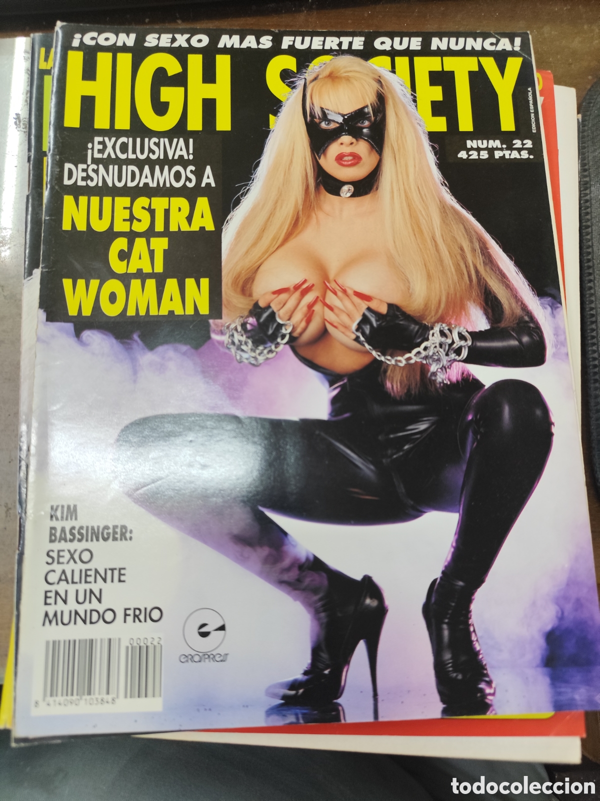 Coleccionismo de revistas y peri&oacute;dicos: Lote 3 ejemplares revista Erotica Night Society. edici&oacute;n espa&ntilde;ola. Incluye p&oacute;ster central