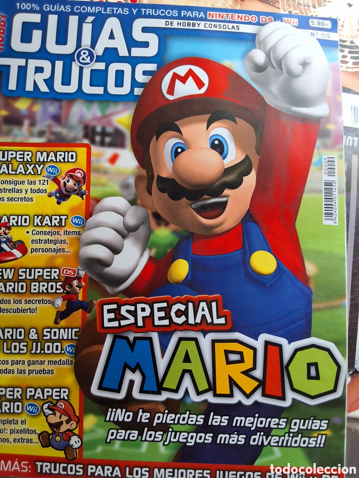 Coleccionismo de revistas y peri&oacute;dicos: Guias y trucos revista hobby consolas n&uacute;mero 9 Nintendo
