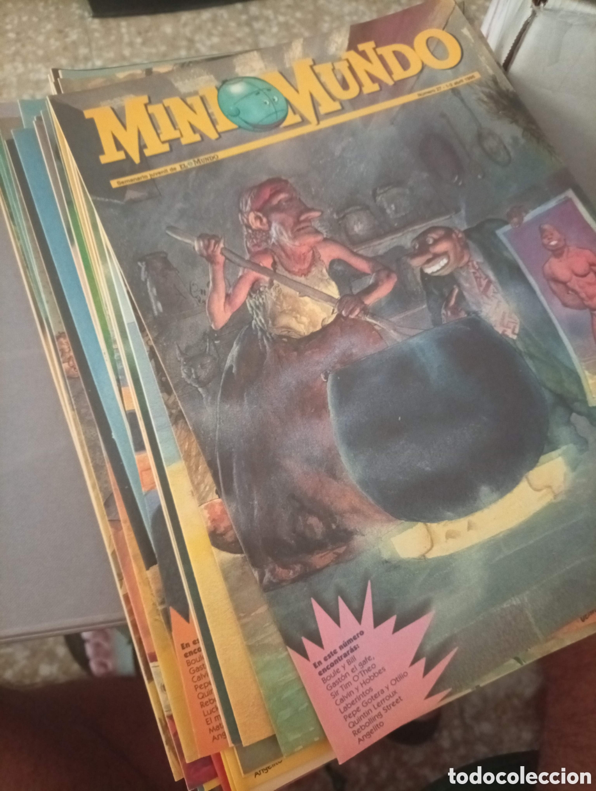 Coleccionismo de revistas y peri&oacute;dicos: Lote Revistas Minimundo -Num. Del 26 al 62-