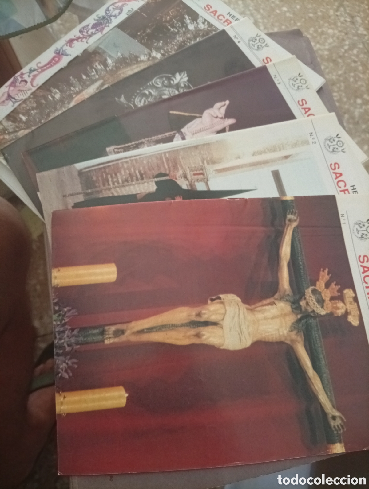 Coleccionismo de revistas y peri&oacute;dicos: Revistas Hermandad Sacramental de Gines. N&uacute;m. 1,2,3,4,5 y 9