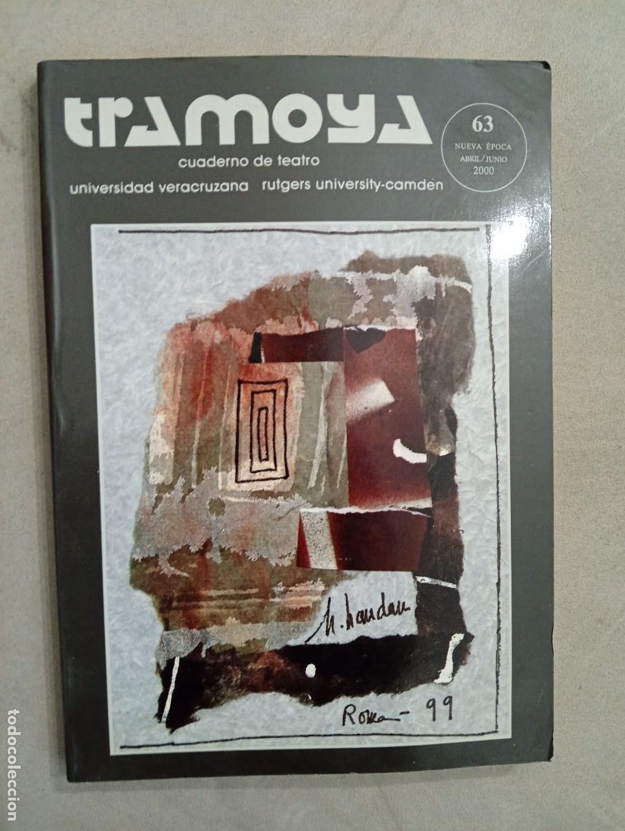 Coleccionismo de revistas y peri&oacute;dicos: Tramoya Cuaderno de teatro 63. Nuevo &eacute;poca. Abril junio de 2000