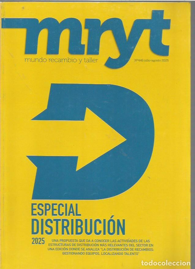 Coleccionismo de revistas y peri&oacute;dicos: MUNDO RECAMBIO Y TALLER ESPECIAL DISTRIBUCION