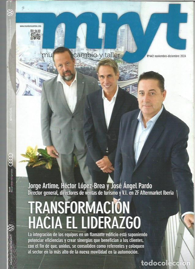 Coleccionismo de revistas y peri&oacute;dicos: REVISTA MUNDO RECAMBIO Y MOTOR TRANSFORMACION HACIA EL LIDERAZGO