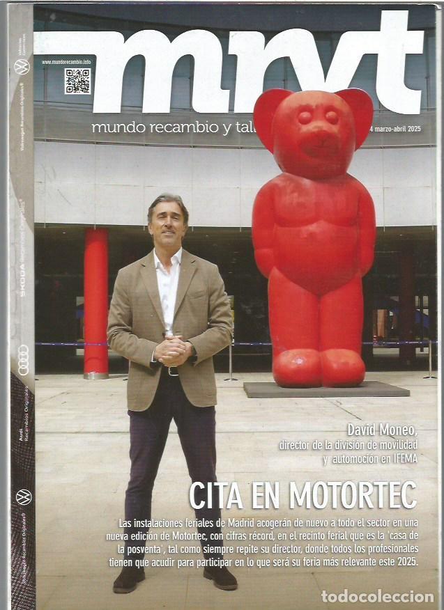 Coleccionismo de revistas y peri&oacute;dicos: REVISTA MUNDO RECAMBIO Y TALLER CITA EN MOTORTEC