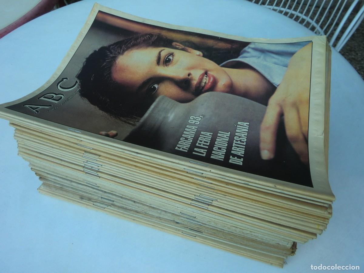 Coleccionismo de revistas y peri&oacute;dicos: Lote de 42 ejemplares ABC CULTURAL de 1991 a 1995. Mirar n&uacute;meros en la descripci&oacute;n