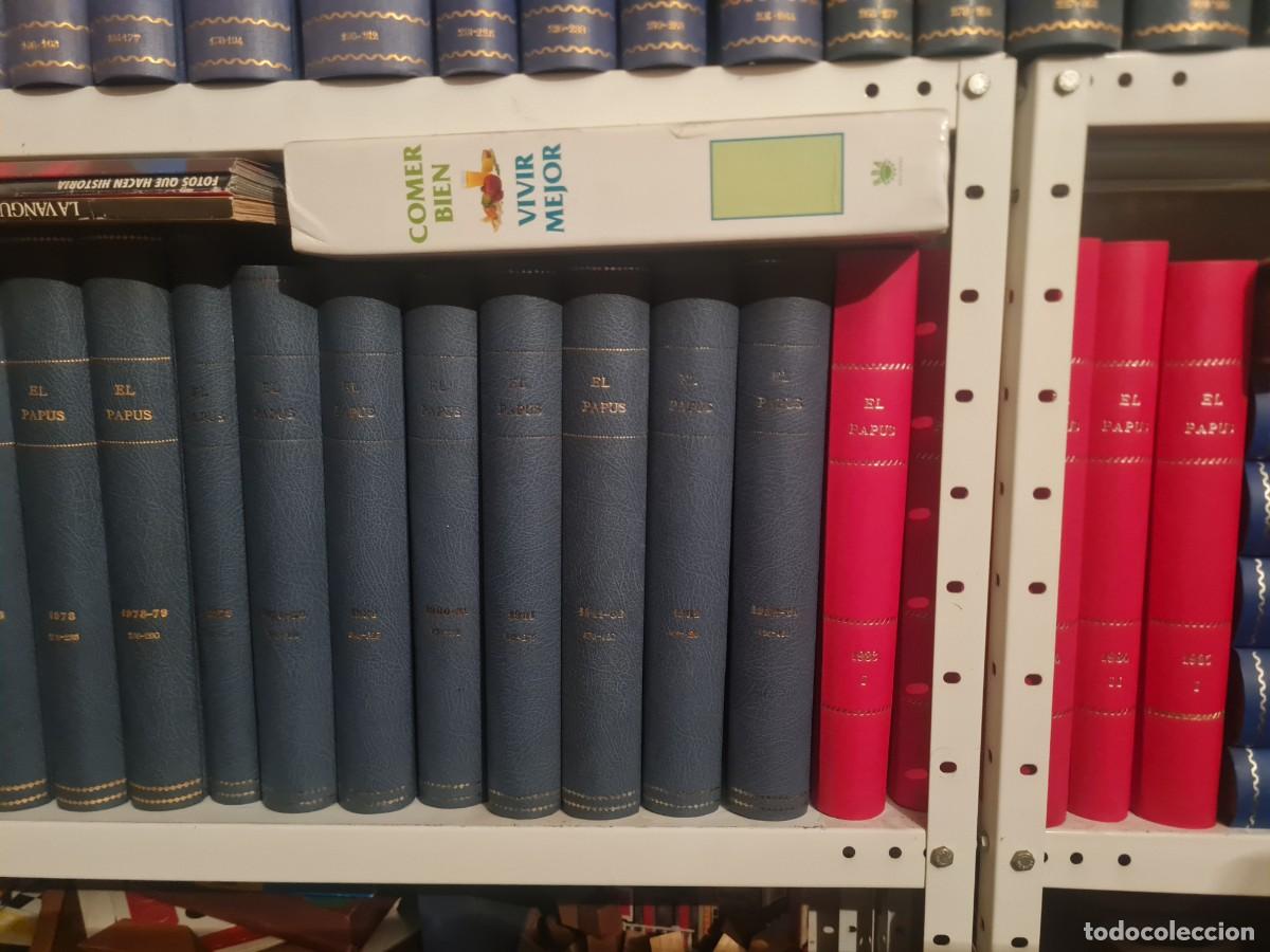 Coleccionismo de revistas y peri&oacute;dicos: Coleccion el papus encuadernada