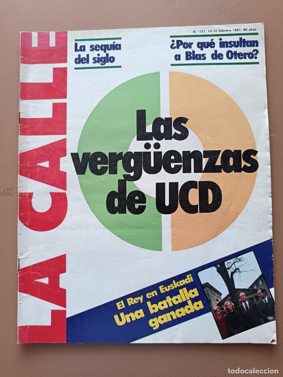 Coleccionismo de revistas y peri&oacute;dicos: LA CALLE- N&Uacute;MERO-151 - 1981