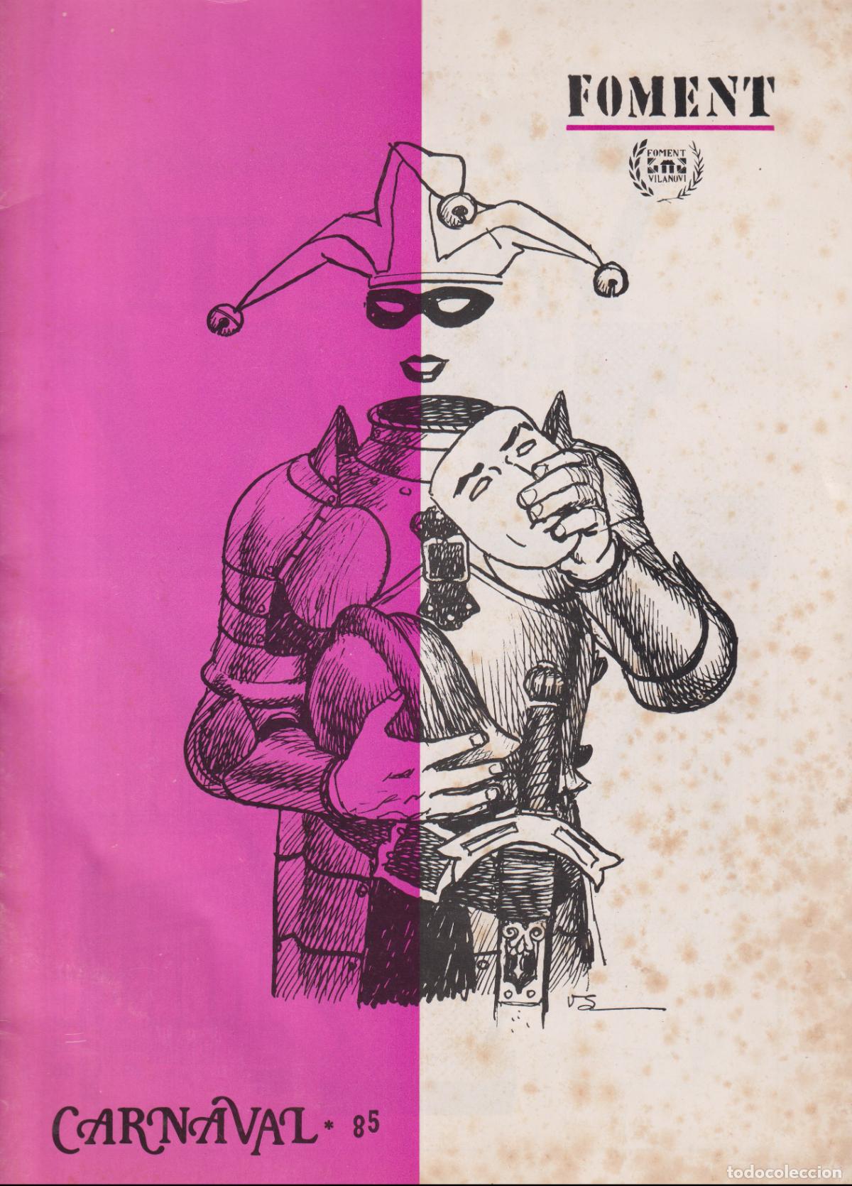 Coleccionismo de revistas y peri&oacute;dicos: REVISTA CULTURAL &ndash; LITERARIA DE LA COMARCA DEL GARRAF &ndash; FOMENT VILANOVI N&ordm;39 FEBRER 1985