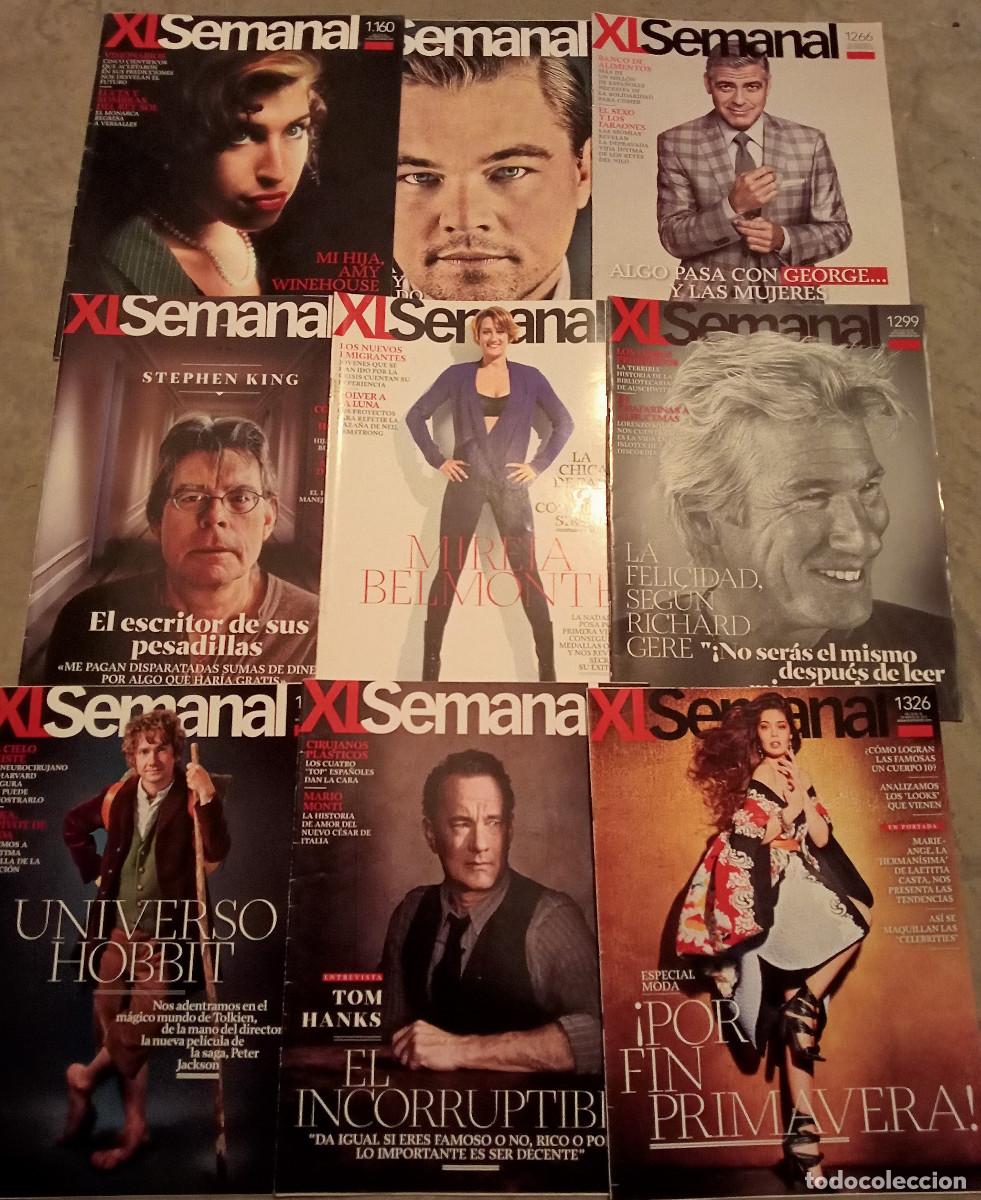 Sammeln von Zeitschriften und Zeitungen: LOTE 37 REVISTAS SUPLEMENTOS XL SEMANAL ACTUALIDAD MODA CINE MUSICA BELLEZA ENTREVISTAS FAMOSOS MIRA
