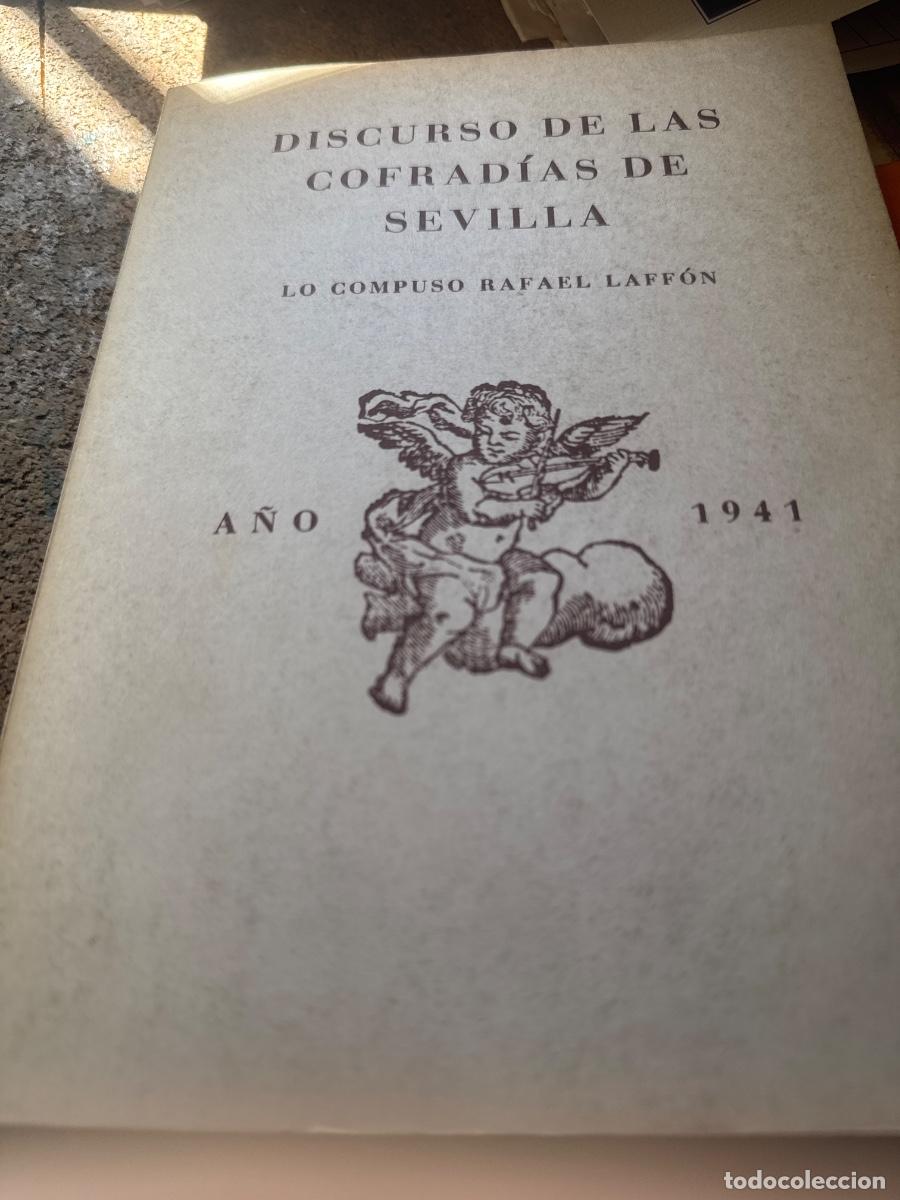 Coleccionismo de revistas y peri&oacute;dicos: Discurso de las cofrad&iacute;as de Sevilla. Rafael Laff&oacute;n