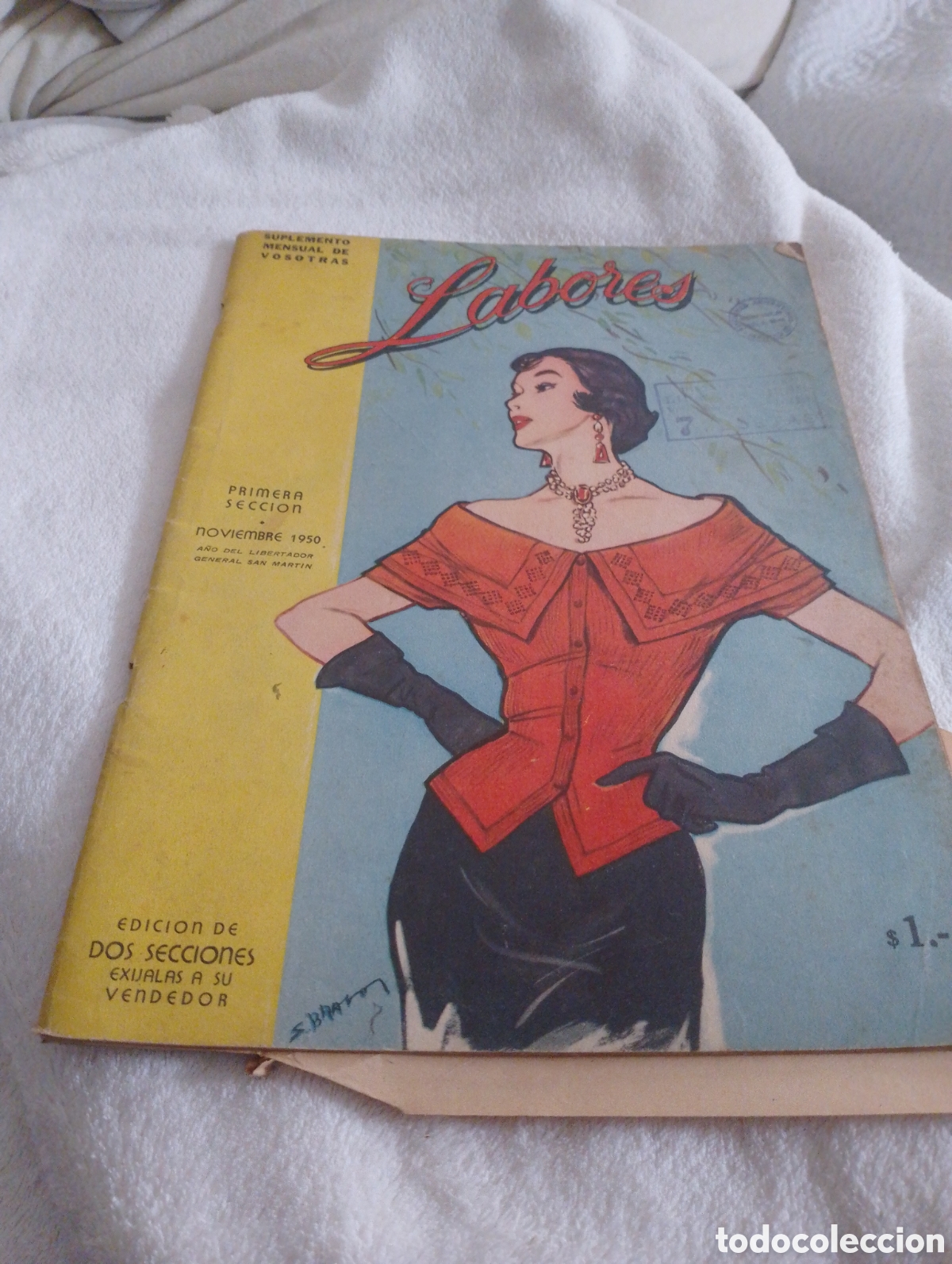 Coleccionismo de revistas y peri&oacute;dicos: Revista Labores . Noviembre1950