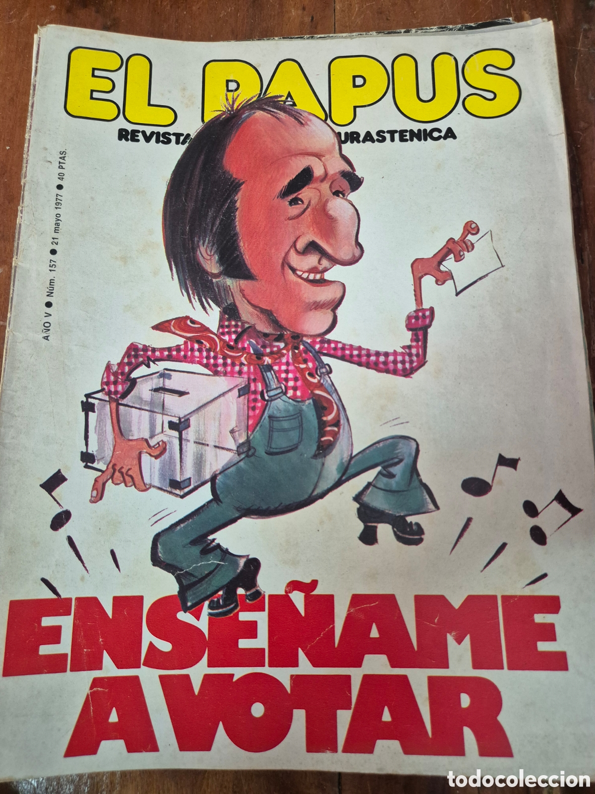 Coleccionismo de revistas y peri&oacute;dicos: EL PAPUS 10 NUMEROS 126 157 164 211 216 219 231 248