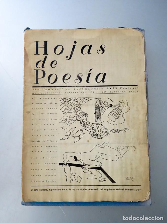 Coleccionismo de revistas y peri&oacute;dicos: HOJAS DE POES&Iacute;A. N&ordm; 2. SEVILLA. A&Ntilde;O 1935