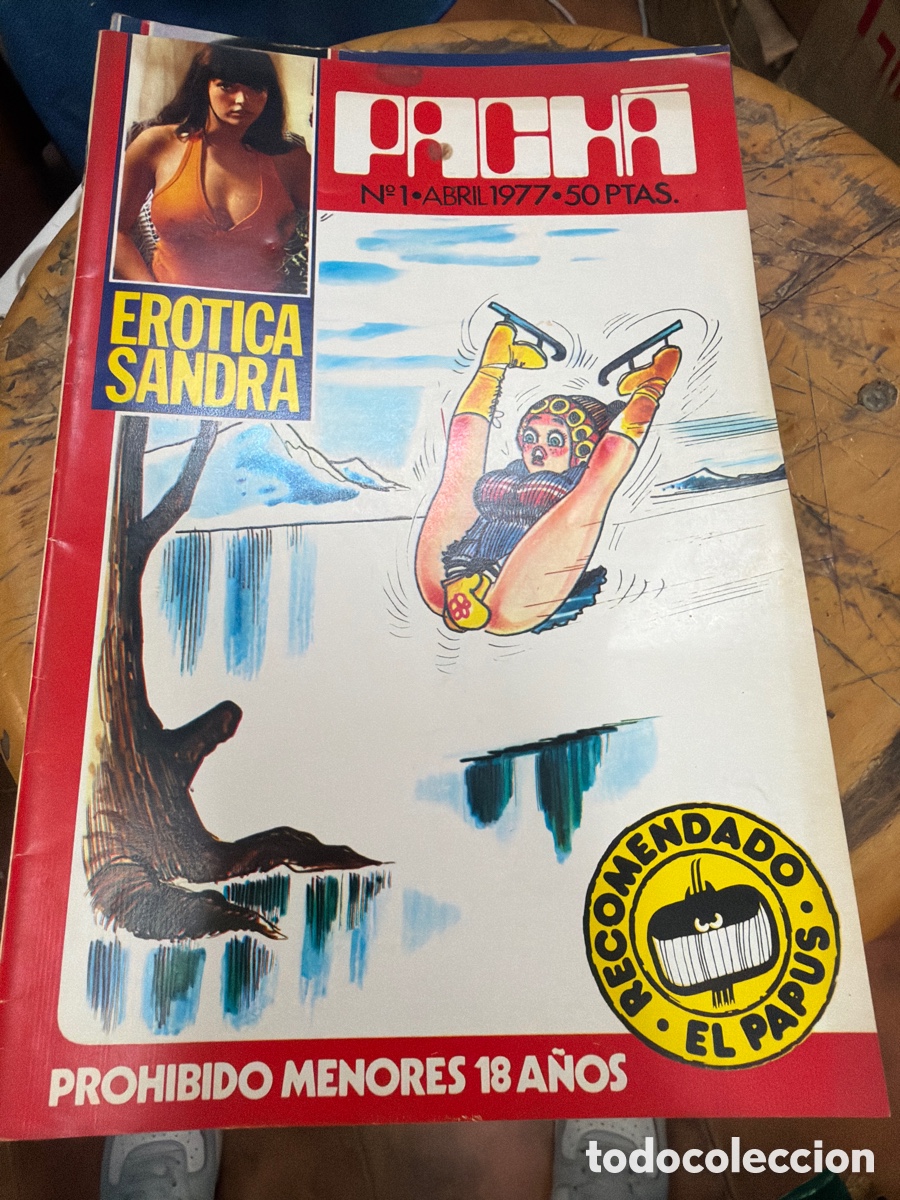 Coleccionismo de revistas y peri&oacute;dicos: Lote de 12 revistas eroticas PACHA.edici&oacute;n espa&ntilde;ola.a&ntilde;o 1977. N 1 al 12.se venden todos