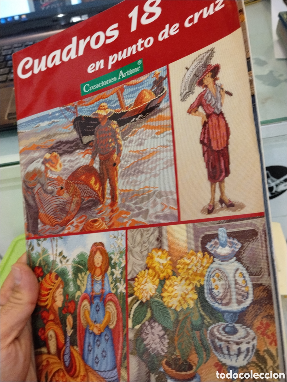 Coleccionismo de revistas y peri&oacute;dicos: Revista Cuadros en punto de Cruz. 18