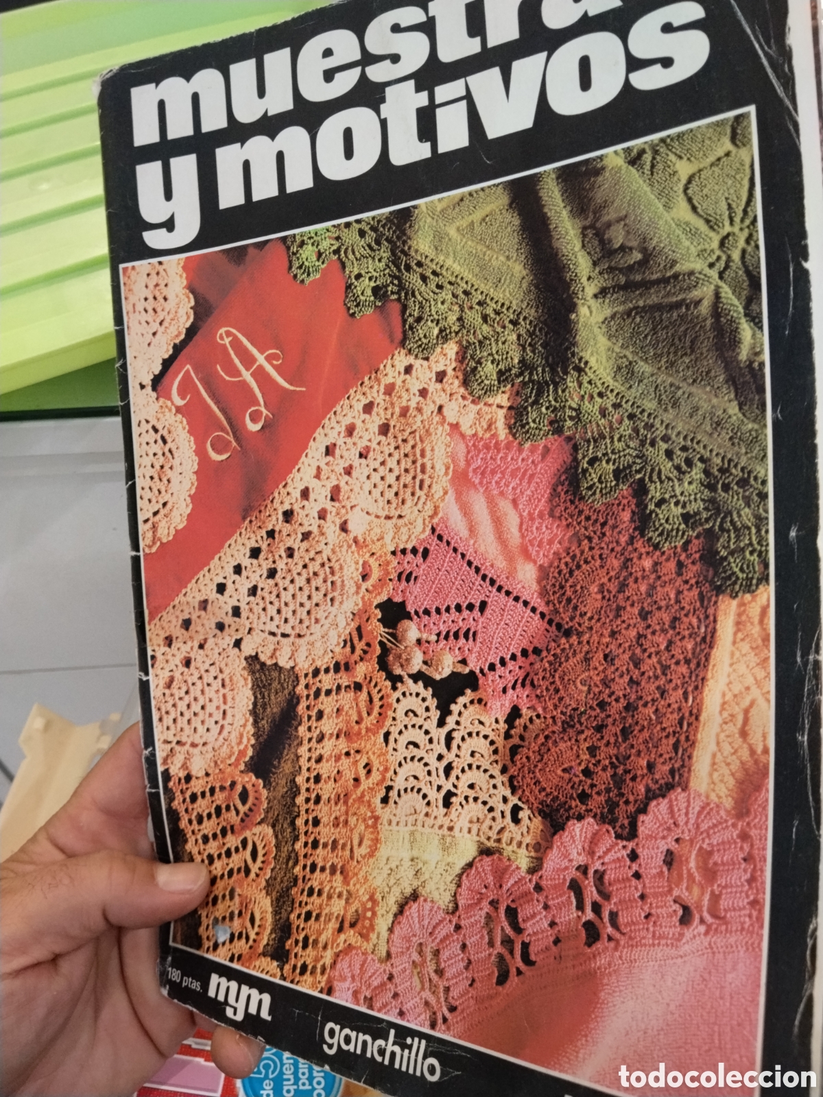 Coleccionismo de revistas y peri&oacute;dicos: Revista Muestras y motivos. Ganchillo. 4