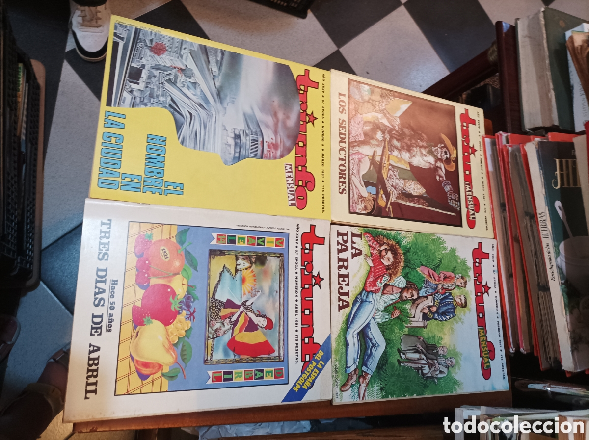 Coleccionismo de revistas y peri&oacute;dicos: LOTE DE18 REVISTAS TRIUNFO N3 AL 22 AMBOS INCLUSIVE I