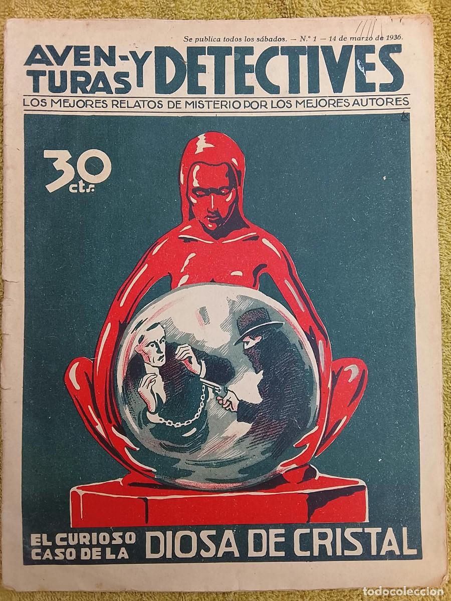 Coleccionismo de revistas y peri&oacute;dicos: AVENTURAS Y DETECTIVES - 1936