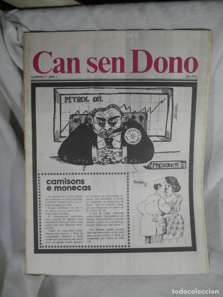 Coleccionismo de revistas y peri&oacute;dicos: CAN SEN DONO N&ordm; 1-2-3-4-5-6-7-8-9-10-11-17-18-19