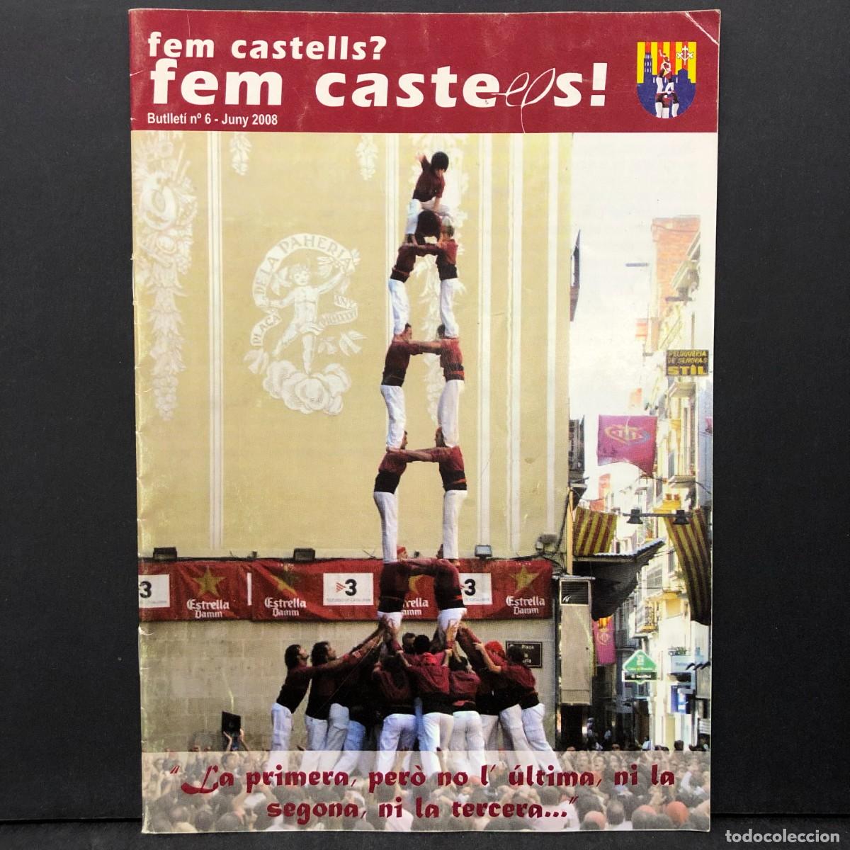 Coleccionismo de revistas y peri&oacute;dicos: FEM CASTELLS? - CASTELLERS DE LLEIDA - BUTLLET&Iacute; N&ordm; 6 - JUNY 2008 / 1932