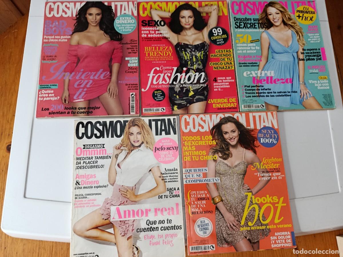 Coleccionismo de revistas y peri&oacute;dicos: 5 REVISTAS COSMOPOLITAN
