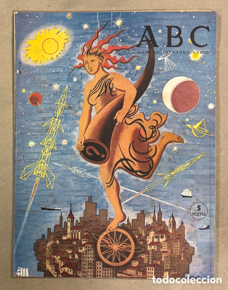 Coleccionismo de revistas y peri&oacute;dicos: ABC (ENERO 1958) N&Uacute;MERO EXTRAORDINARIO. RESUMEN DEL A&Ntilde;O 1957 POL&Iacute;TICA, ARTE, DEPORTE, CINE,&hellip;