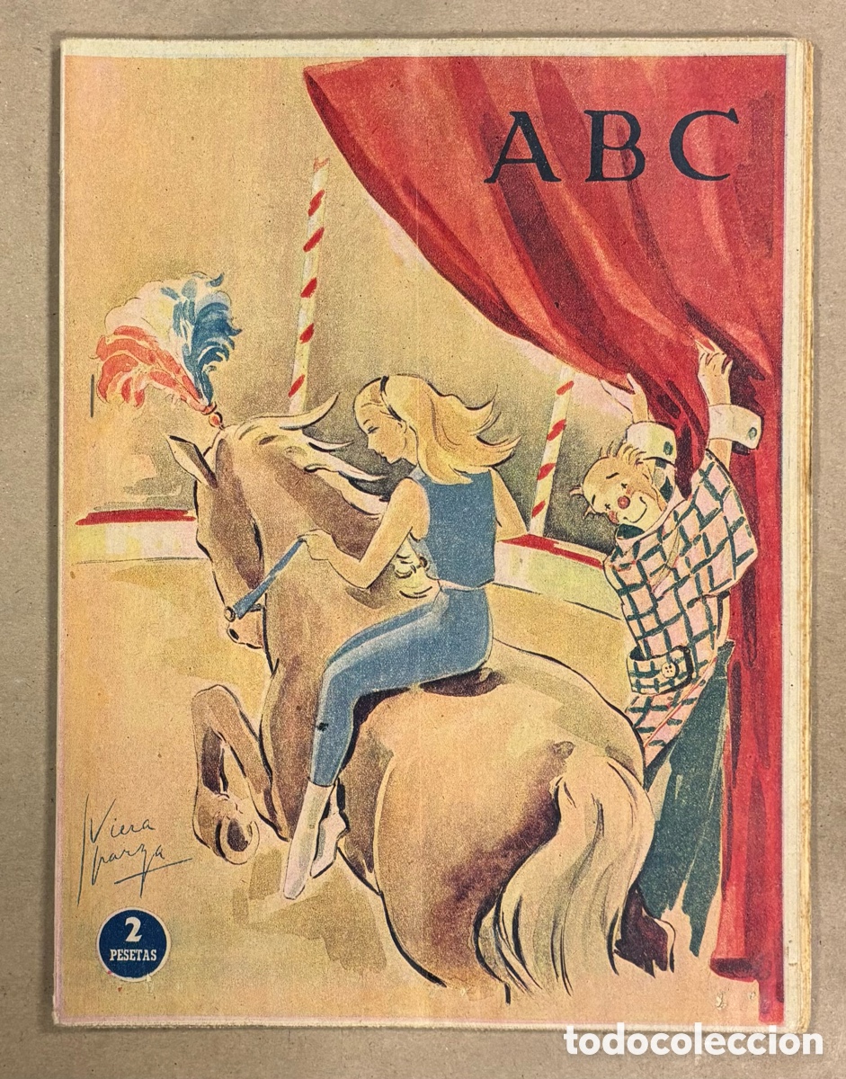 Coleccionismo de revistas y peri&oacute;dicos: ABC (4 ABRIL 1959). VIERA PARRA, PATIOS SEGOVIANOS, FACTOR&Iacute;A PEMSA FERROL DEL CAUDILLO, ANTONIO GADE