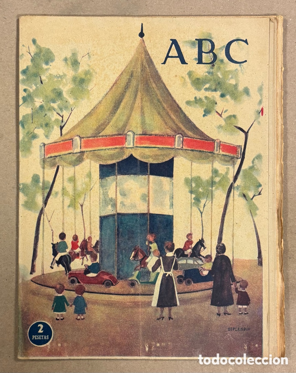 Coleccionismo de revistas y peri&oacute;dicos: ABC (24 MAYO 1958). IGLESIA DE PONT DE SUERT (L&Eacute;RIDA), COPA DE EUROPA REAL MADRID - MIL&Aacute;N, ANTONIO O