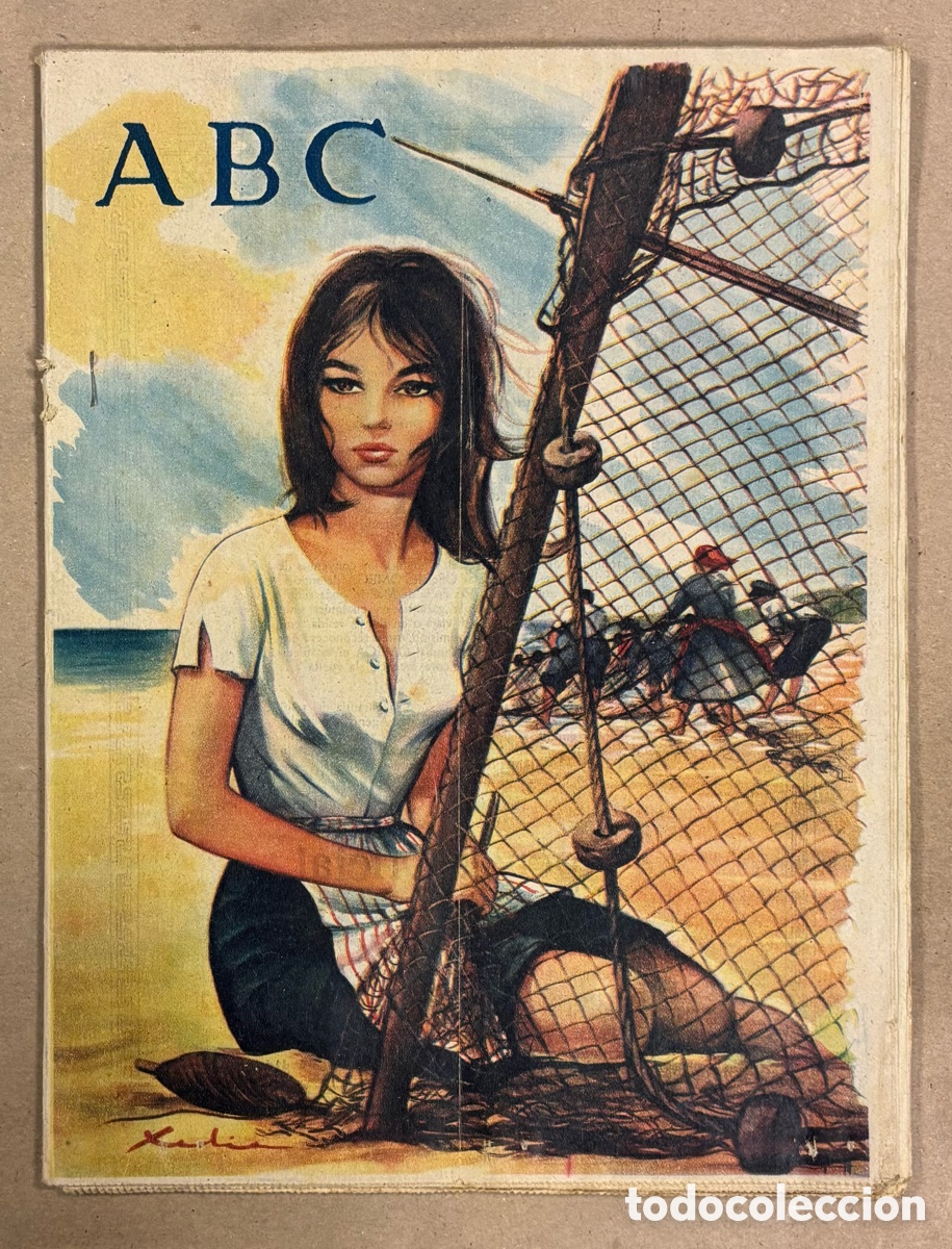 Coleccionismo de revistas y peri&oacute;dicos: ABC (30 MAYO 1959). PACO SANCHA, COPA DE EUROPA FINAL REAL MADRID - STADE REIMS, CUENCA DEL BIDASOA