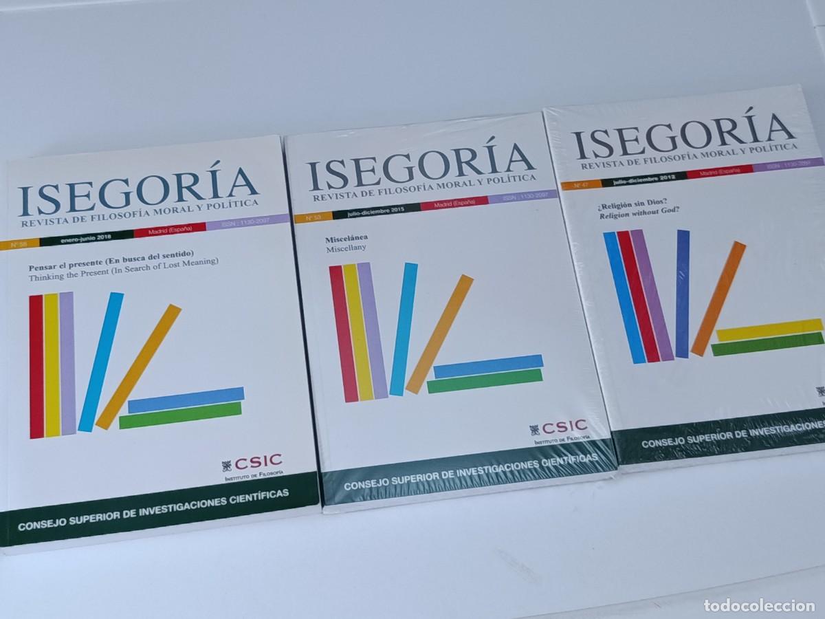 Collectionnisme de Revues et Journaux: REVISTA DE FILOSOFIA MORAL Y POLITICA